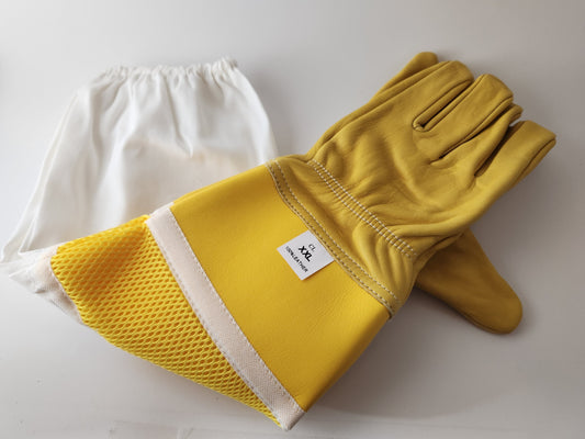 Leather Ventilated Gloves