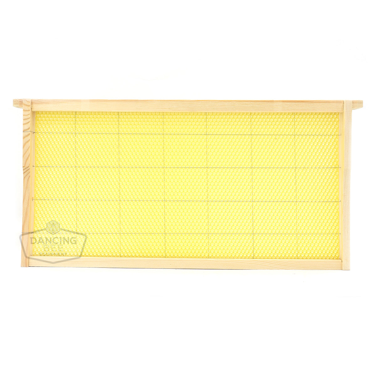 Dancing Bee | Assembled Beeswax Frame | Deep | Box of 20