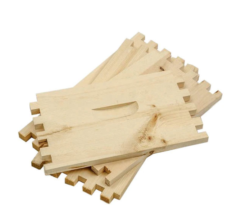 Dancing Bee Equipment | 8 Frame | Unassembled Deep Box 3/4" | Budget Grade