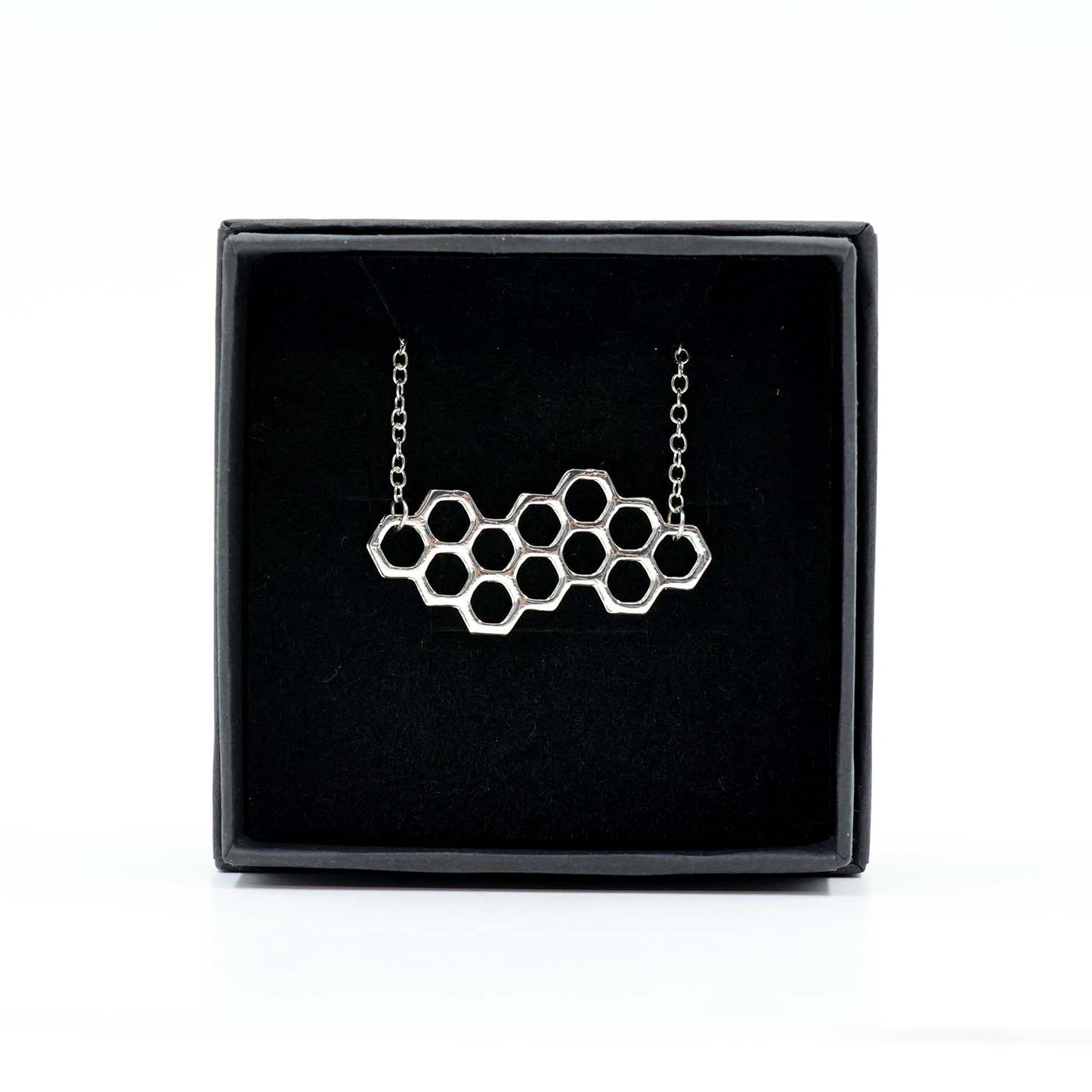 The Bee Works Small Honeycomb Necklace